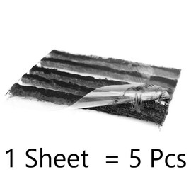 ETOPARS 100 Pcs Emergency Tubeless Tire Puncture Repair Strip Strings Kit Plug Rubber Tool Recovery Car Motorcycle Bike Black 200mm x 6mm