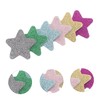 Mikinona Mini Nail Buffer Block 12pcs Star Shape Nail Files