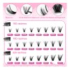 Kit De Extensión 640 Natural Lash Curl D 30d+40d+50d