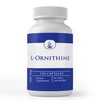 L-Ornithine HCl (100 cápsulas) Suplemento de entrenamiento, síntesis de proteínas