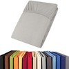 aqua-textil Viana Fitted Sheet Cotton Jersey Sheet Bed Sheet Duvet