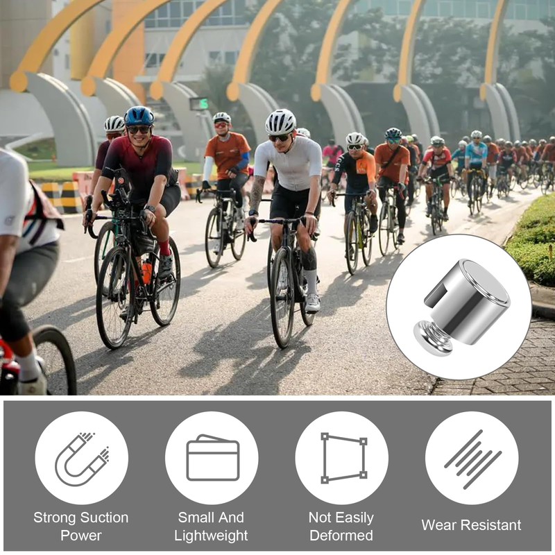 DELAESI Spoke Magnet Bicycle Spokes Magnetic Spoke Wheel Magnet Bicycle