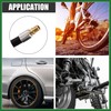 Motoforti 80cm 31" Tire Valve Stem Extension Inflator Extender Hose