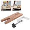 Professional V-Slot Bench Pin, Jewelers Bench Pin Clamp Wooden Workbench