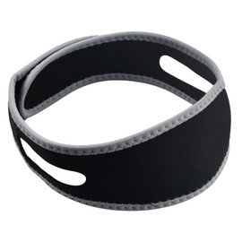 Vesaneae Adjustable Anti-Snoring Chin Straps, Snoring Reduction Devices, Stop Snoring Jaw Strap for Unisex, Skin Friendly (Grey)