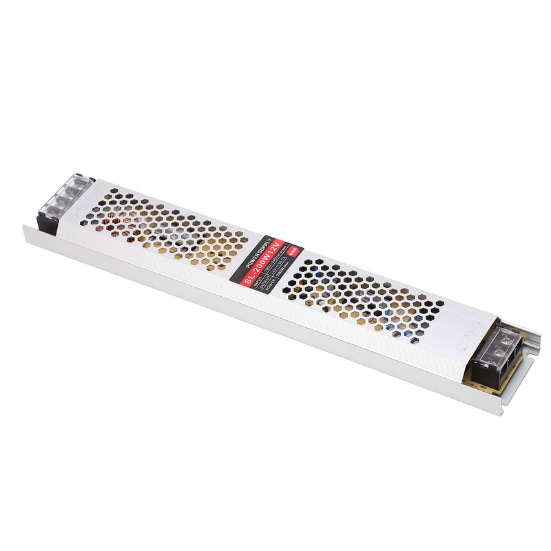 LED Power Supply Ultra Thin 190V‑240V AC Input 12V 16.7A