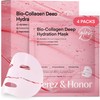 Korean Collagen Face Mask Overnight: 100 Dalton Ultra Low Bio