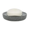 Croydex Silver Glitter Free Standing Soap Dish