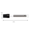 WMF Profi Plus Silikon-Backpinsel 20 cm, Cromargan Edelstahl, teilmattiert, Silikonborsten,