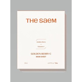 The Saem [Moda Outlet][The Saem] 1+1 Sea Sheet (10 sheets+10 sheets) US Ulsan Branch Golden Berry Sea Mask Sheet 23ml(10ea)+23ml(10ea) / [모다아울렛][더샘]1+1 씨 시트(10장+10장) US 울산점 골든 베리 씨 마스크 시트 23ml(10ea)+23ml(10ea)