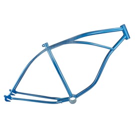 Fenix 26" Beach Cruiser Bike Frame, (Blue)