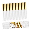 SAFIGLE 8Pcs Empty Lip Gloss Bottles Refillable Round Lip Glaze