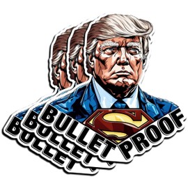 Trump Bulletproof Sticker/Decal