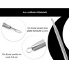 Professional Comedones/Blackhead Remover Set Loop Hole Stainless Steel