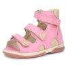 Memo Atena High-Top Ankle Support Orthopedic Corrective AFO Sandal, Pink,