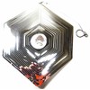 Hanging Stainless Steel Garden Wind Spinner Sun Catcher Crystal -