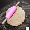 [mase home] Mini Silicone Rolling Pin for Kids Baking (9"