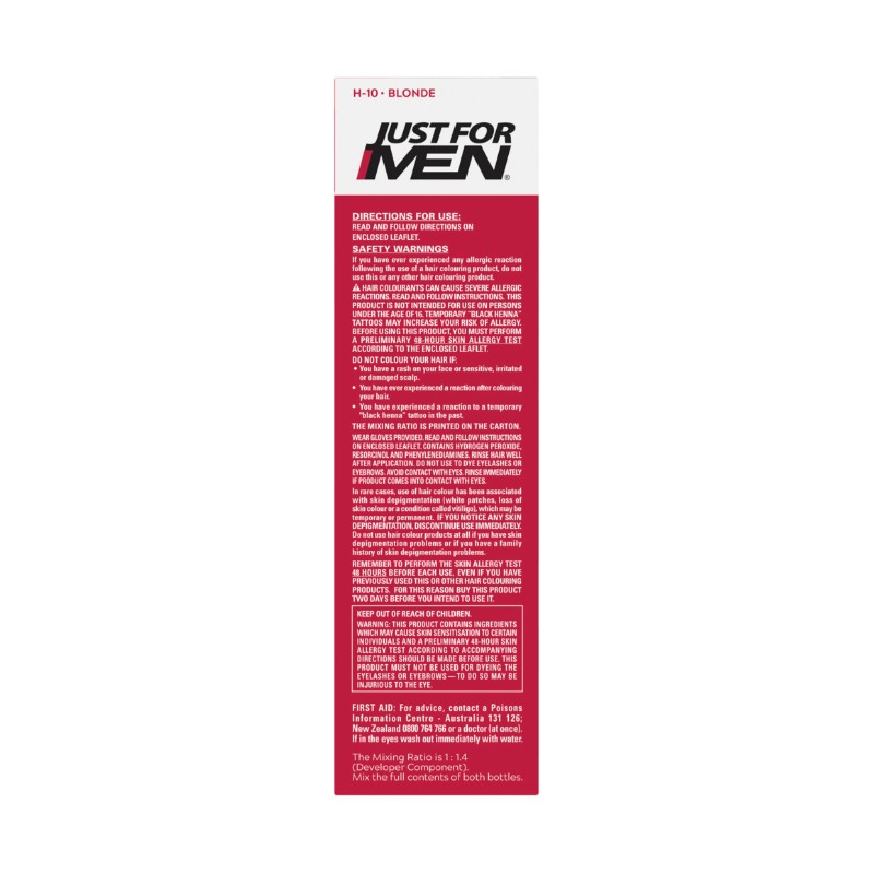 Just for Men Shampoo-in Haircolour Blonde 66ml