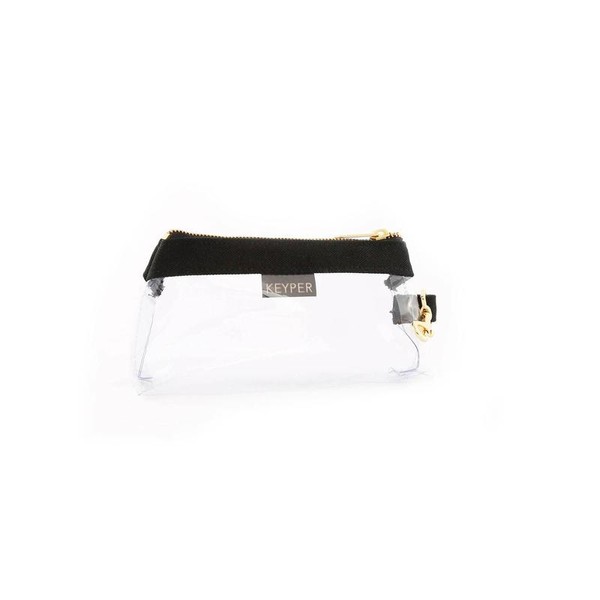 Classic Black CLEAR Bag - Classic Canvas Trim - Material:
