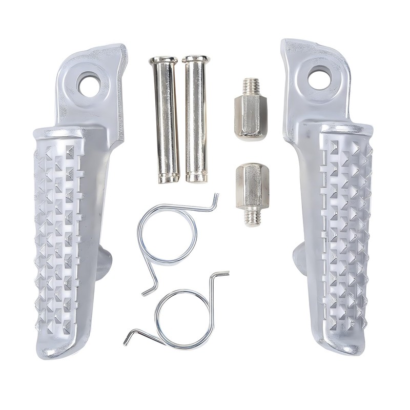 Motorcycle Front Rider Footrest Foot Pegs Bracket Set for Honda