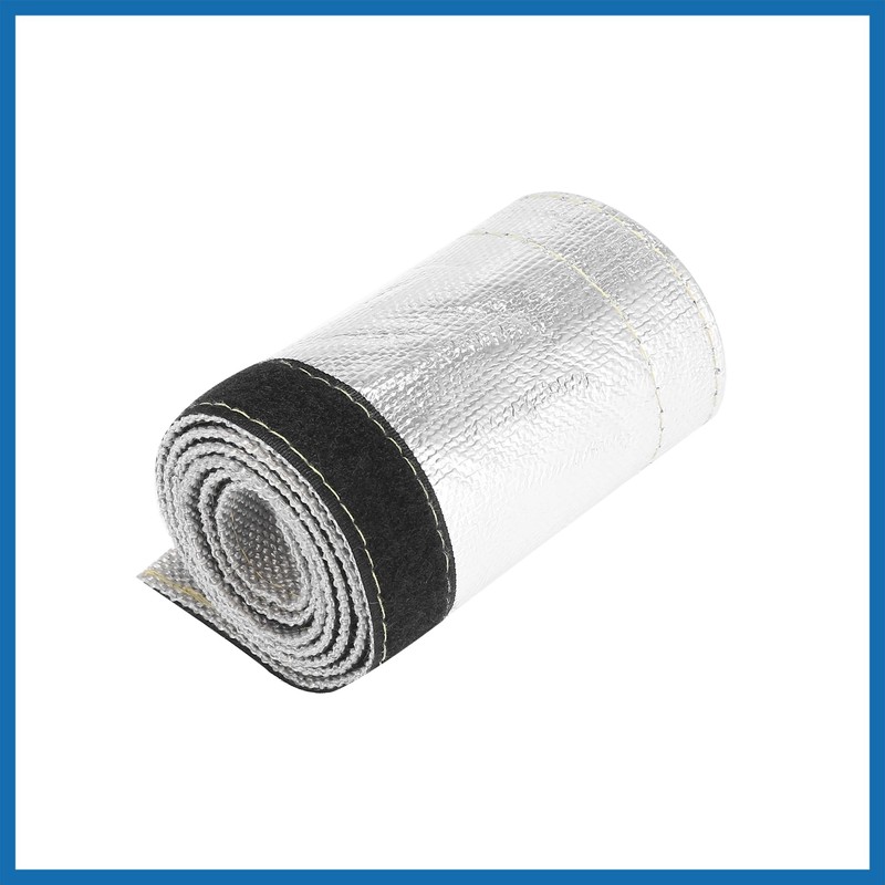 A ABSOPRO Car Heat Shroud 1" ID 3.2ft Aluminized Sleeving