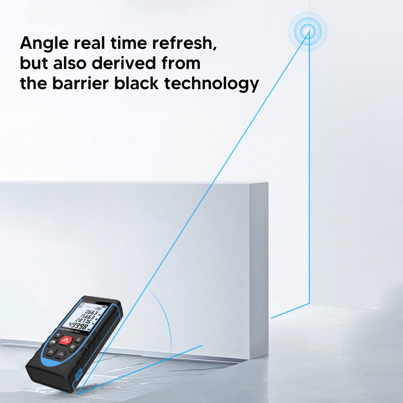 Laser Distance Meter High Accuracy Infrared HD LCD ABS Shell