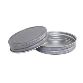 Nakpunar 12 pcs Pewter Mason Jar Lids