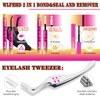 Wimpernverlängerungsset 320-teiliges Einzelwimpernbüschel 30D 40D Wimpernbüschelset Natürliches Wimpernset mit Wimpernkleber
