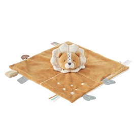 Noukie's - Children's Comforter - Veloudoux Comforter - Babou the Lion - Multifunctional - Brown - 1 Piece