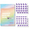 UV Detection Stickers for Sunscreen - 80 Count UV Detection