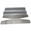BST BSSP Pair 24" Mud Flap Weights for Semi-Truck Universal
