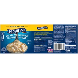 Progresso Soup Rich & Hearty, Chicken Corn Chowder, 18.5 oz