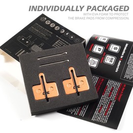 CNCLOL Bike Brake Pads For Shimano B01S B03S B05S M315 M355 M365 M375 M395 M445 M446 M447 M486 M495 M515 M525 M585 M615 M675,Disc Brake Pads For Shimano mt200 Tektro TRP r180p/s.Polymetallic 2 pairs