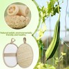 Natural Exfoliating Loofah Sponge Set for Shower and Bath Eco-Friendly