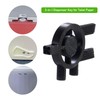 HUIKANGSHENG Universal 3-in-1 Dispenser Key for Toilet Paper, Towels -