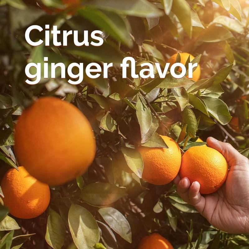 Emergen-C Citrus-Ginger Gummies, Turmeric and Ginger, Immune Support Natural Flavors