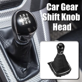 X AUTOHAUX Gear Shift Lever Cover 6 Speed for VW Jetta V VI 2005-2014 EOS 06-14