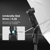SmallRig Quick Adjustment Light Stand Adapter, One-Button 180° Pitch Adjustment,