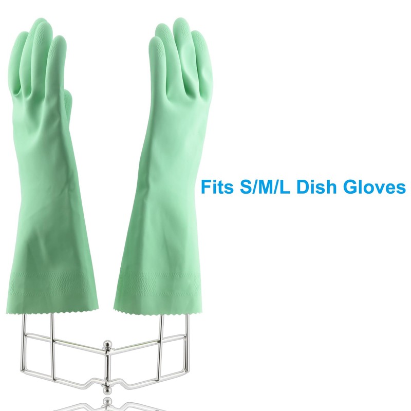 Kitchen Gloves Drying Rack, SUS 304 Stainless Steel Dish Gloves