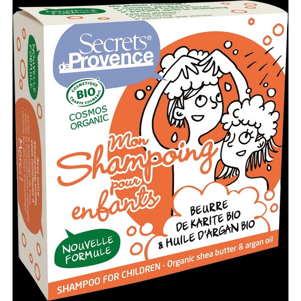 Secrets de Provence Solid Shampoo for Kids, 85 g