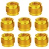 8 Pcs Boom Arm Adapter Screw Thread Adapter Mic Stand