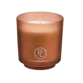 PartyLite Scented Refillable Jar Candle, Amber and Smoked Patchouli with Lavender Scent, Single-Wick Aromatherapy with 45-50 Hours of Burn Time, Ideal for Home Decor, Holiday Gifting and Celebration