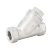 Y-Type Water Strainer, 1/4 Inch DN8 Y-Strainer, Stainless Steel Y-Strainer,