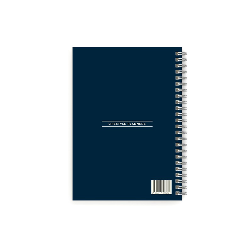 Weekly Planner – A5 size with 104 undated pages of