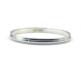 Balaji LLC 925 Solid Sterling Silver Punjabi Sikh Youth/Women Kada #11 (2.25 inch / 2-4 Indian)