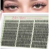 Wispy Cluster Lashes Individual Eyelashes Natural C Curl V44