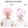 3 Pcs Bonnet, Kids Bonnets for Sleeping, Silk Bonnet for