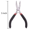 2 Pack Bent Nose Pliers for Jewelry Making Beading Repair