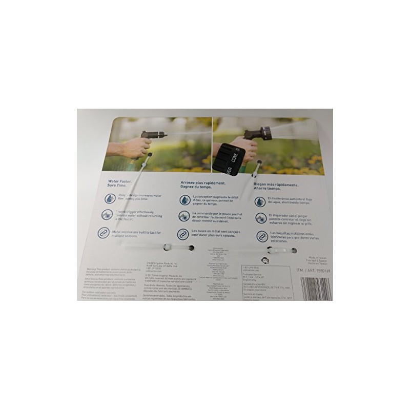 Orbit Hose High Water Flow Nozzles Two Pack (2PK)