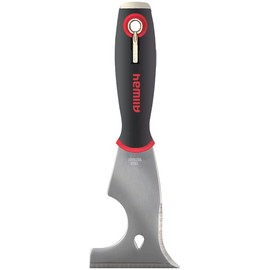 ALLWAY SXG1 8-IN-1 Soft Grip Painter's Multi Tool with Hammer End and Screwdriver Bit